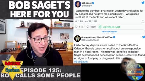 Jabbers Remorse Volume 10: Bob Saget Jokes About Booster Before Death