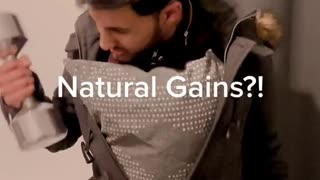 Alleged ''NATURAL'' gains at the gym.
