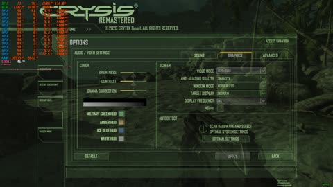 Crysis Remastered 1080p MAX Settings RX 6600 XT + Ryzen 5 5600X