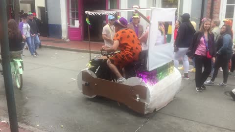 Fred & Wilma Flintstone Mardi Gras New Orleans '20