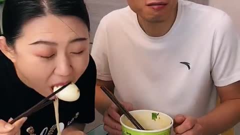 Husband IQ vs Wife IQ Funny Eating Prank