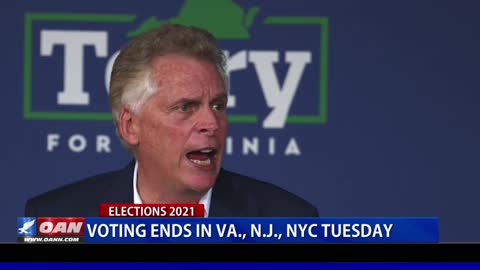 Voting ends in NYC, Va. & N.J. Tuesday