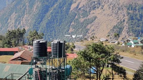 The most dangerous airport in the world is Lukla Nepal