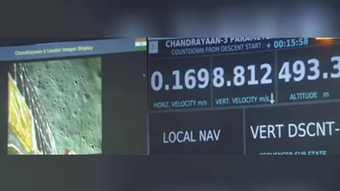 Chandryan 3 (VICKRAM) successfully landing on moon 🌙 | India moon Mission | #NASA #ISRO #Space