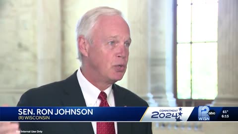 Sen. Johnson on WISN 12 News at 6 5.18.23