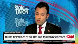 'A Pardon Is The Right Answer': Ramaswamy, Dana Bash Clash Over Trump Indictment