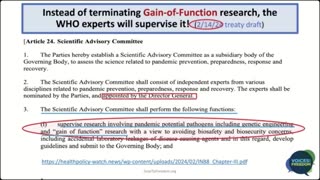 Proliferating Biowarfare via World Health Organization