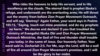 Pray for Our Spiritual Director, Evangelist Ebuka Obi and Zion Prayer Movement Outreach #zionprayermovementoutrrach