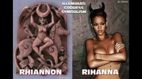 Rihanna's Satanic Photoshoot