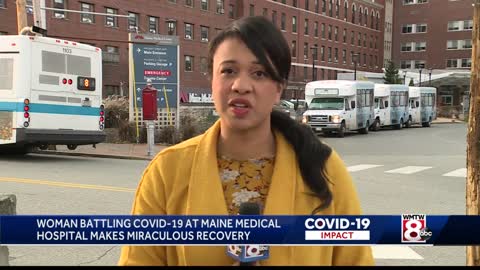 'A Medical Miracle': Maine Woman With COVID-19 Wakes Up After 60 Days On Ventilator