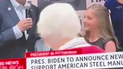 Bumbling Biden Scares Another Young Girl On Live Television