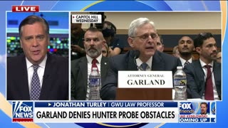 Jonathan Turley: I've been 'terribly disappointed' by Merrick Garland's time as attorney general
