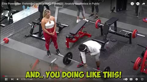 Power lifter prank