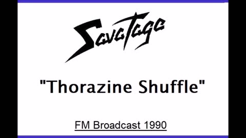 Savatage - Thorazine Shuffle (Live in Bonn, Germany 1990) FM Broadcast