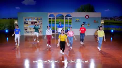 Christian Dance | "Praise God With an Undivided Heart" | Praise Song