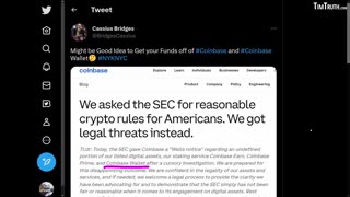 SEC'S WAR ON CRYPTO HEATS UP WITH NEW ATTACK ON COINBASE, AFTER US REGULATORS SHUT CRYPTO BANKS