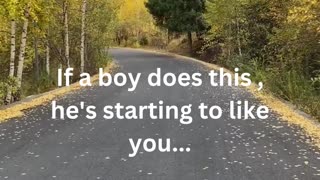 If a boy does this, he’s starting to like you…#shorts #psychologyfact #subscribe