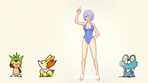 Reiko Yanagi Bikini My hero Academia Pokémon dancing POKÉDANCE #mmd #Reiko #Yanagi #bnha #mha