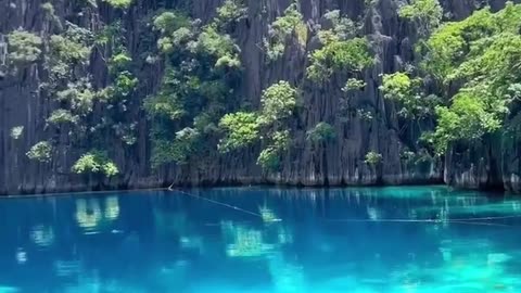 Twin Lagoon in Coron, Philippines