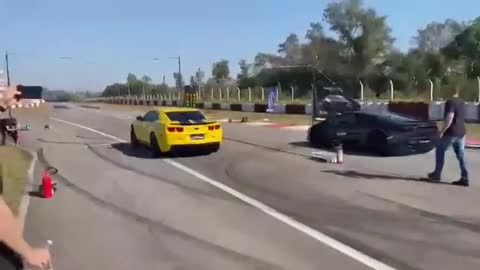 Camaro X Lamborghini - Desafio Supercharger - Guaporé 24/07/2021