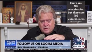 Steve Bannon - They are after you