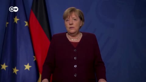 Overweight German Chancellor Chides Citizens To "Grab" The COVID Shot
