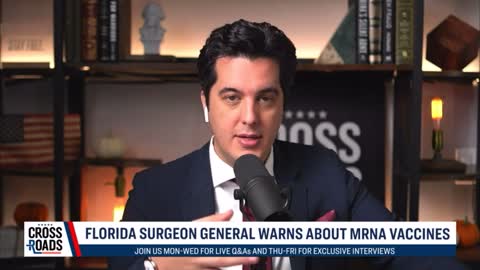 Florida Surgeon General Warns mRNA Vaccines Are Killing Men - Twitter censors😡