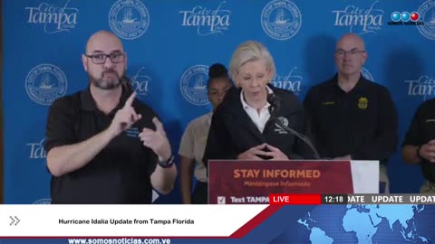 #LIVESTREAM NOW: Mayor of Tampa Jane Castor discuss Hurricane Idalia’s effects on community