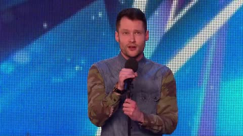 Golden boy Calum Scott hits the right note | Audition Week 1 | Britain's Got Talent 2015