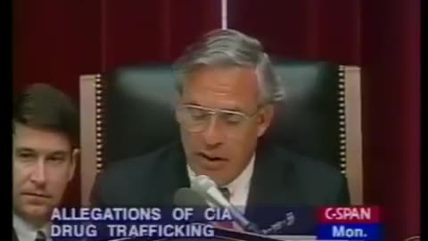CIA Drug Trafficking Allegations Hearing (1998) | w/ Maxine Waters Gary Webb