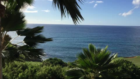 Lanai, Hawaii island shoreline