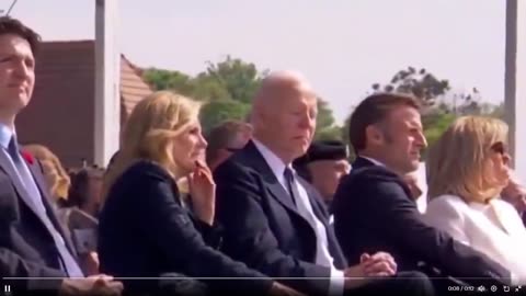 MỚI: Biden ngủ ngon lành trong lễ kỷ niệm D-Day 🤦‍♂️🤦‍♂️🤦‍♂️🤦‍♂️