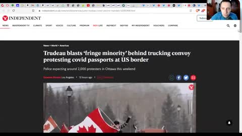 WORLD RECORD TRUCK CONVOY! - 100,000 TRUCKS PROTEST JAB MANDATES IN CANADA! - TRUDEAU IN HIDING!