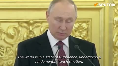 ►🇷🇺 Putin speaks of a new world order while accepting credentials from foreign ambassadors