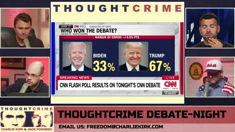 The Polls Are Out: Trump Won the Debate in A Landslide!