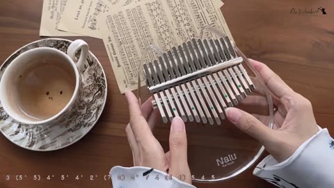 Yoasobi - Ano Yume wo Nazotte Tracing That Dream (あの夢をなぞって) Kalimba Cover with Tabs