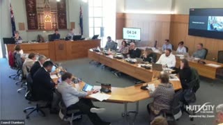 Hutt City Council Meeting, NZ Are Told to Stop Rolling Out The Great Reset