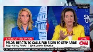 CNN Host Presses Pelosi On New Poll Showing 72% Of Americans Worried About Biden's Mental Fitness
