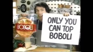 Boboli Italian Bread Shells TV Commercial - 1991