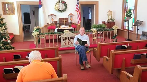 Vernon Chapel Bible Study (Philippians Ch.1-4) led by Woody Sadler 12/6/2023