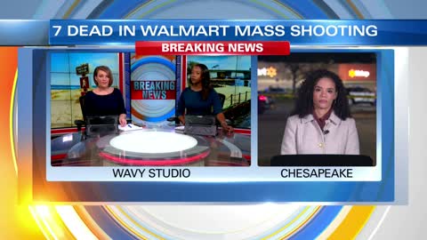 Chesapeake Walmart shooting: 7 dead, including shooter