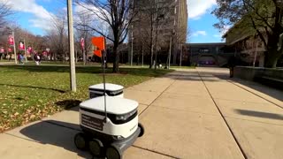 Are robots the future of food delivery?