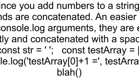 Adding elements of of an array of integers