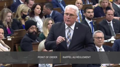 John Brassard MP: point of order on March 2022 Liberal-NDP backroom shotgun marriage of convenience
