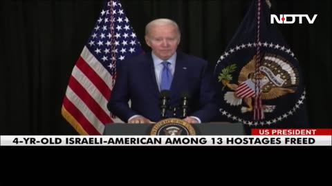 Israel-Hamas War | "She's Been Through Terrible Trauma": Biden On US Girl, 4, Freed By Hamas