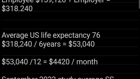 Wake up Americans..Raise Social Secuity to 70 Average US Life Expectancy is 76. SMH