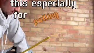 How Easy To Pull Cables as a Electrician #shorts #electricianlife #electrician