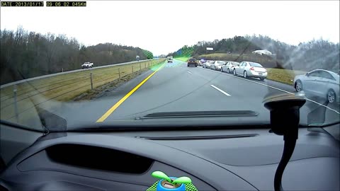 Crazy Dash Cam Footage! - description