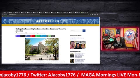 MAGA Mornings LIVE 12/7/2023 Colleges are a Threat to America