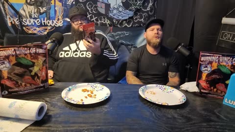 Death Nut Challenge 3 Level 4 Double shot of Carolina Reaper Peppers, a double shot of 7 Pot Brain